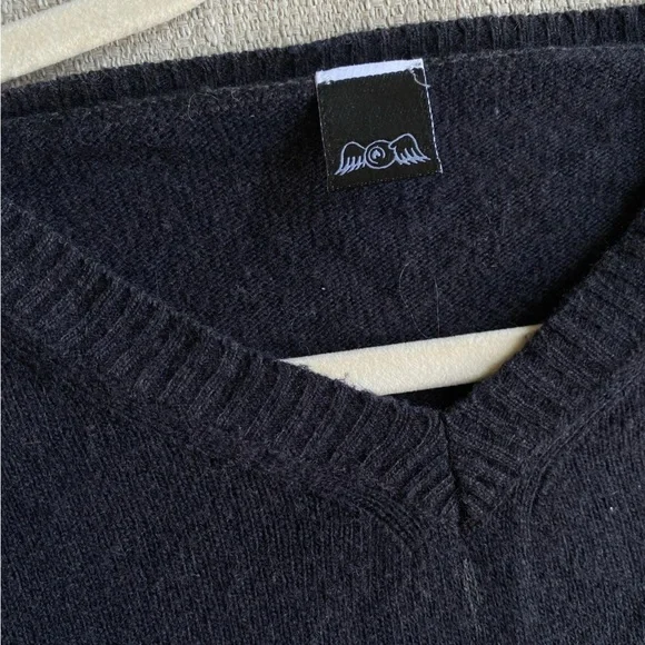 Vintage Von Dutch Top Men’s XL Wool Sweater Made in Italy Rare Y2K Pullover - Picture 3 of 11